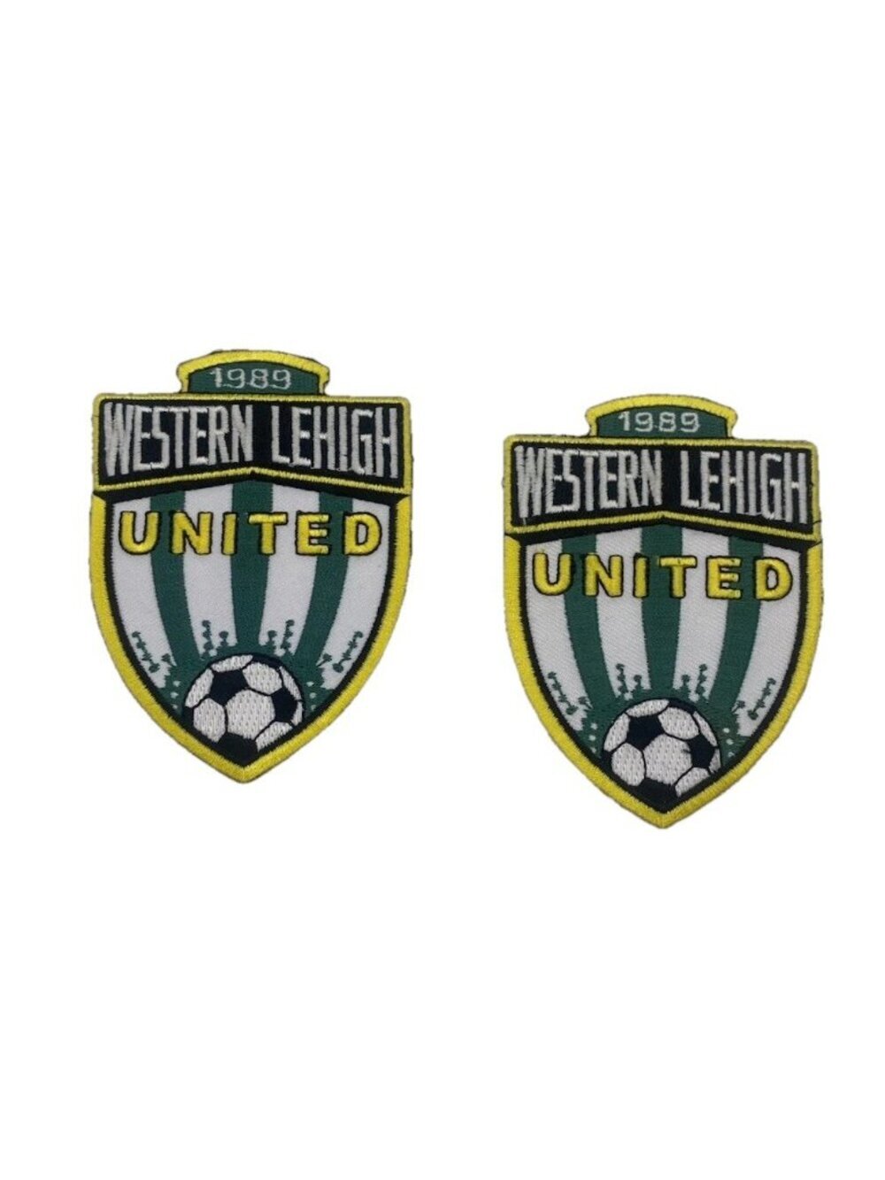 Vintage 80s Western Lehigh United Soccer Club Patch Emmaus PA Collectible Lot 2